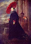 Anthony Van Dyck Portrat der Marchesa Elena Grimaldi, Gattin des Marchese Nicola Cattaneo. painting